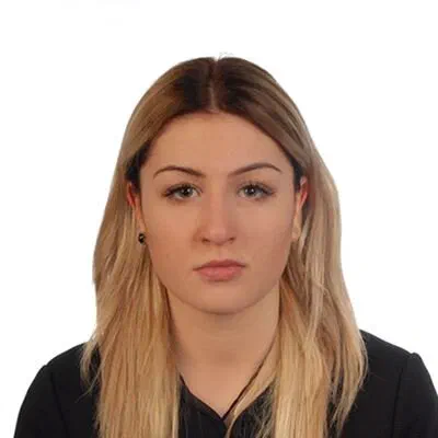 Portret kolarki torowej Justyny Kaczkowskiej