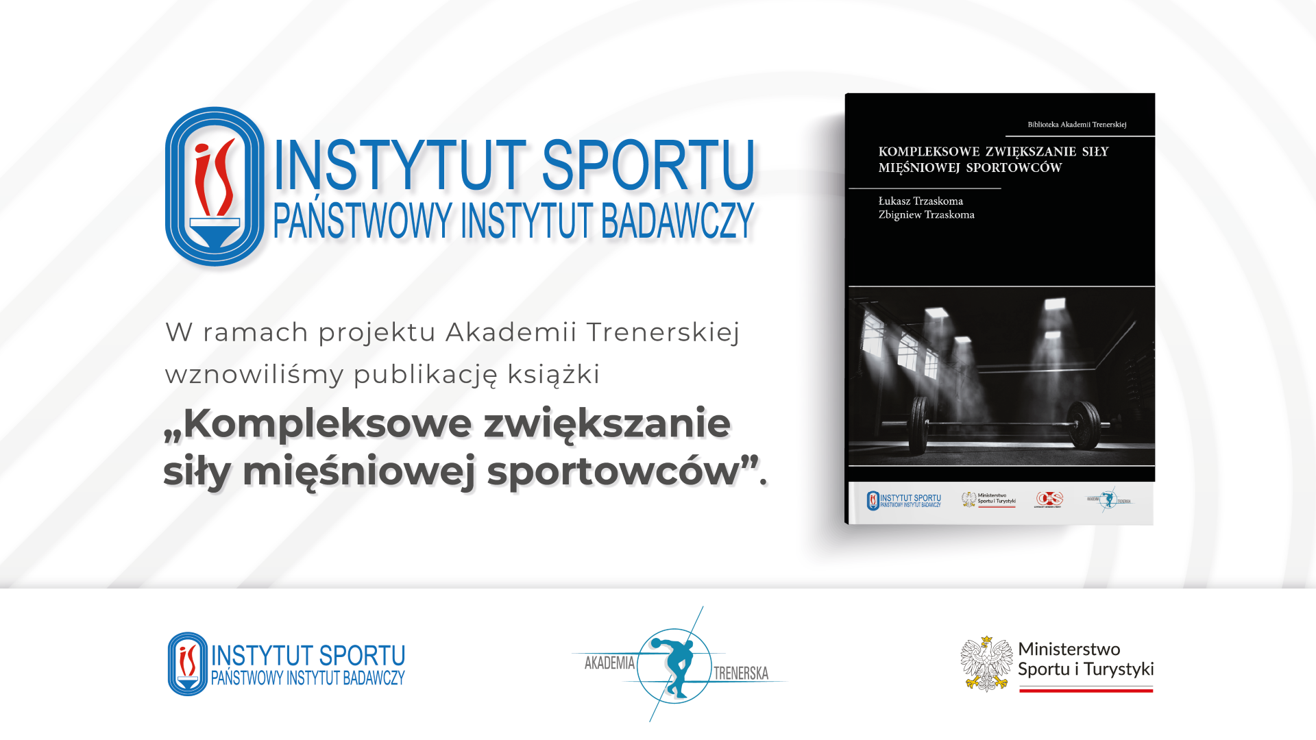„Kompleksowe zwiększanie siły mięśniowej sportowców” – wznowienie książki
