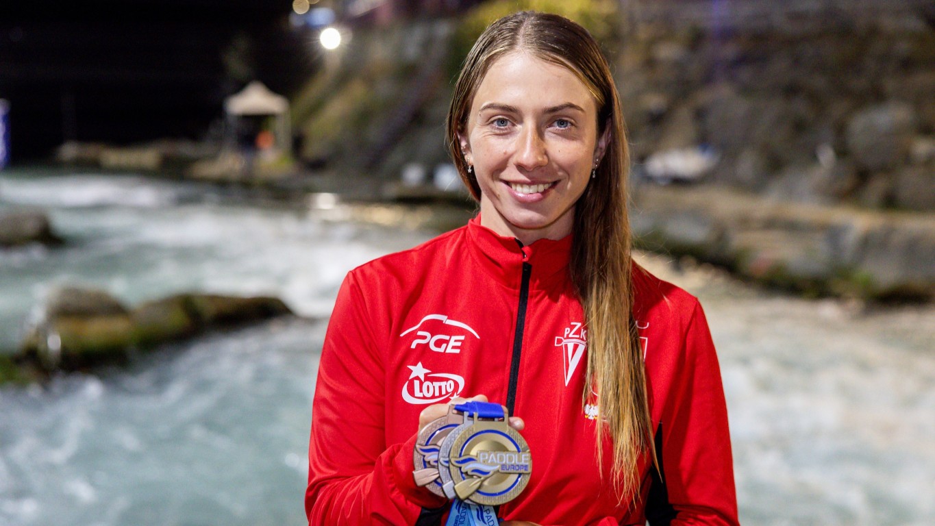 Klaudia Zwolińska z trzema medalami Mistrzostw Europy