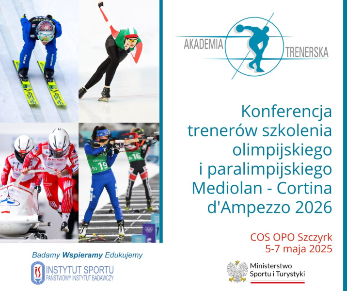 Konferencja Trenerów Szkolenia Olimpijskiego i Paraolimpijskiego Mediolan - Cortina d'Ampezzo 2026